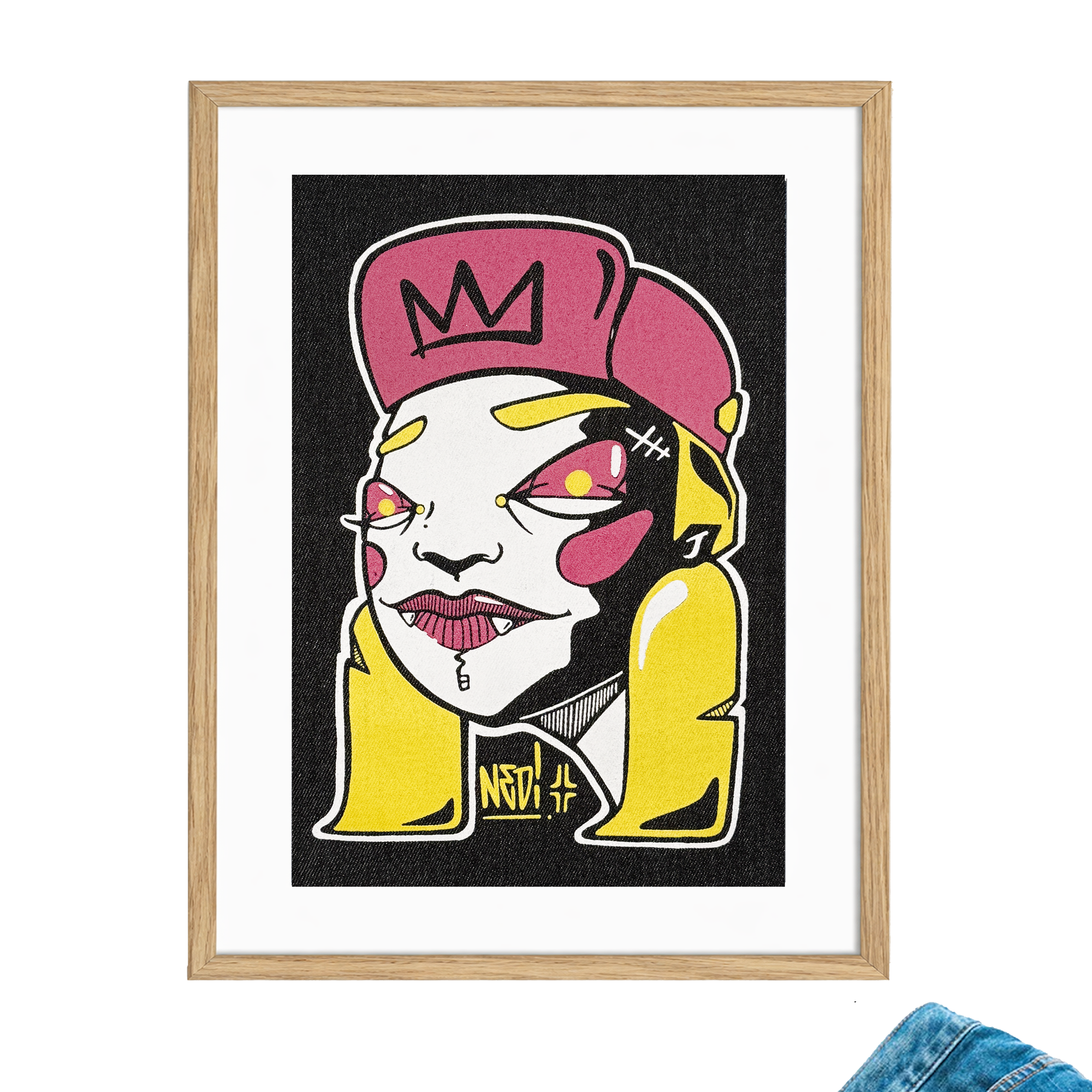 Kholab x Nedi | Limited Edition Denim Print