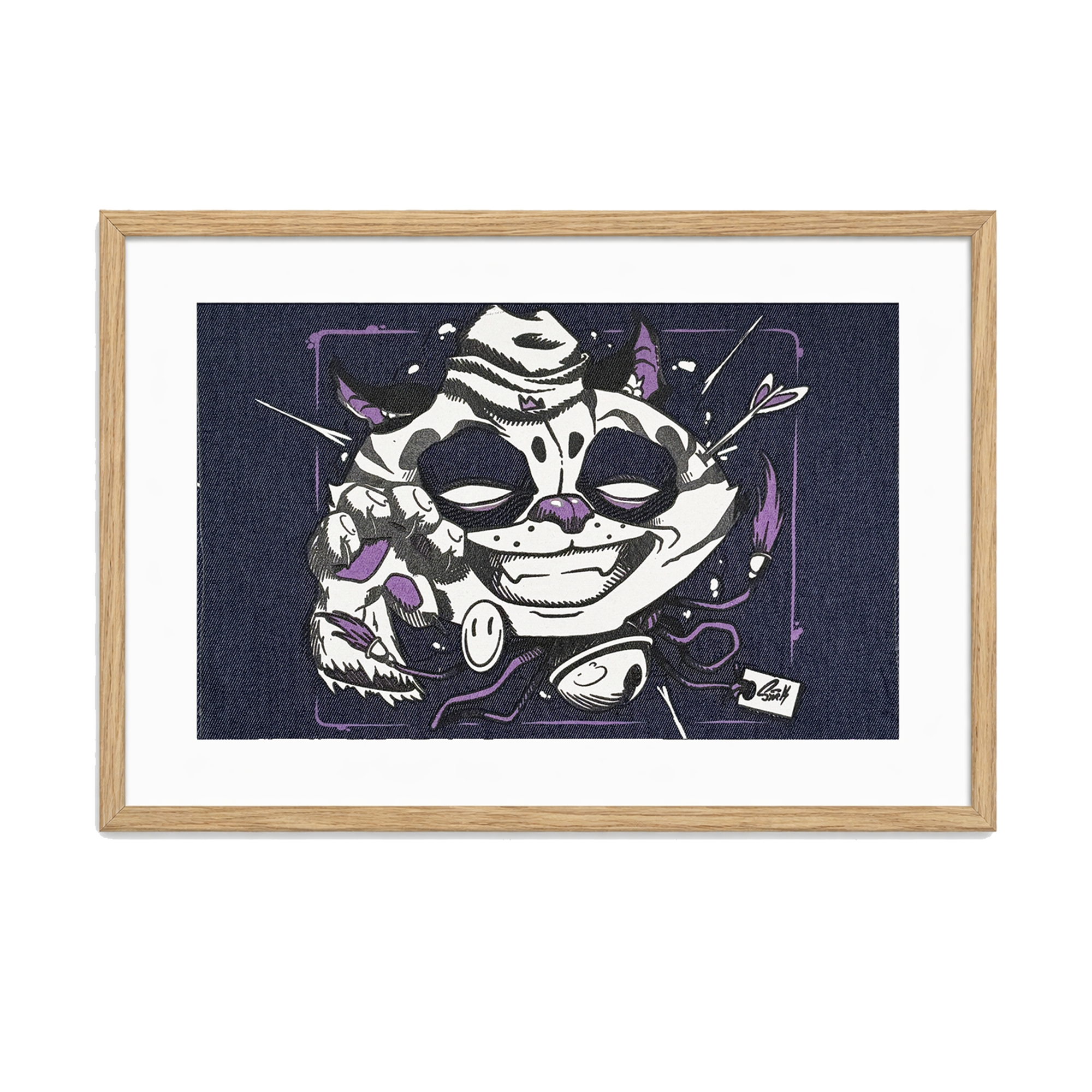 Kholab x Syrk | Limited Edition Denim Print